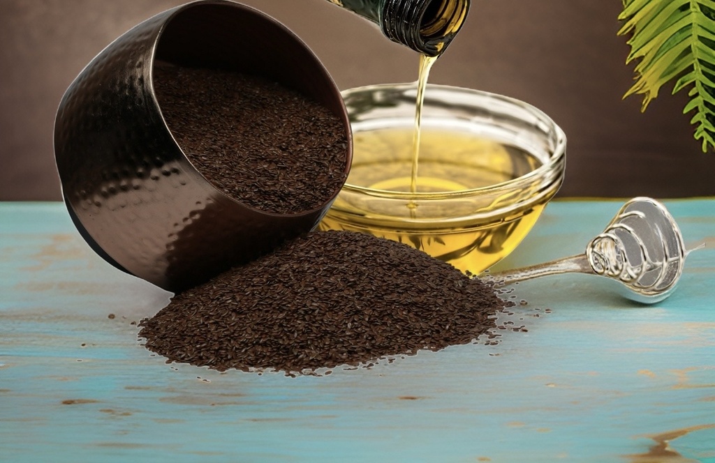 COLD PRESSED FLAXSEED OIL (250ml)